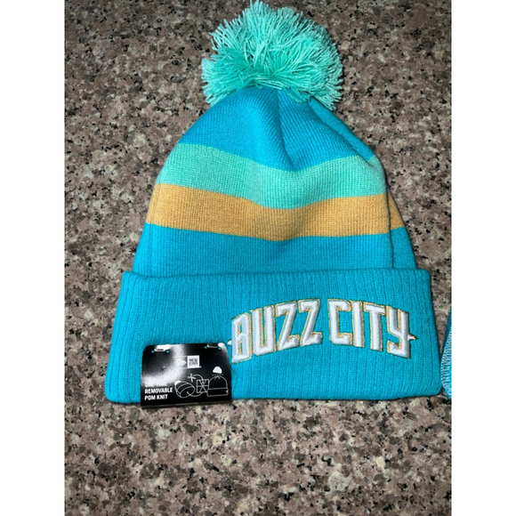 Carolina Panthers and Charlotte Hornets Buzz City Beanie Hats - Picture 7 of 7